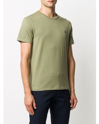 T-shirt à col rond olive Polo Ralph Lauren