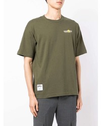 T-shirt à col rond olive Chocoolate