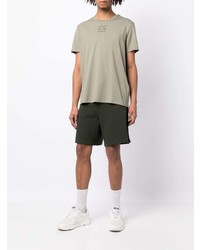 T-shirt à col rond olive Armani Exchange