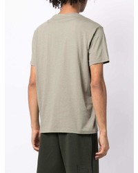 T-shirt à col rond olive Armani Exchange