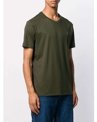 T-shirt à col rond olive Polo Ralph Lauren