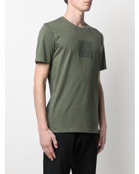 T-shirt à col rond olive C.P. Company