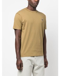 T-shirt à col rond olive Stone Island