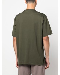 T-shirt à col rond olive Y-3