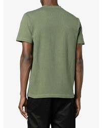 T-shirt à col rond olive Stone Island