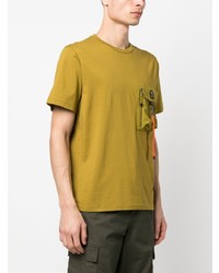 T-shirt à col rond olive Parajumpers