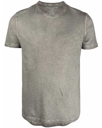 T-shirt à col rond olive Majestic Filatures