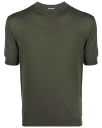 T-shirt à col rond olive Malo