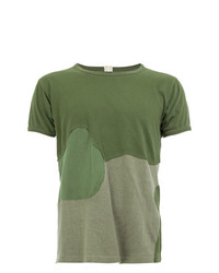 T-shirt à col rond olive Myar