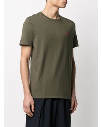 T-shirt à col rond olive Levi's