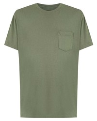 T-shirt à col rond olive OSKLEN