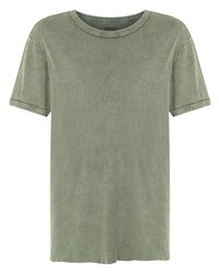 T-shirt à col rond olive OSKLEN