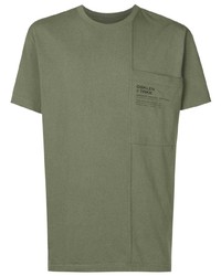 T-shirt à col rond olive OSKLEN