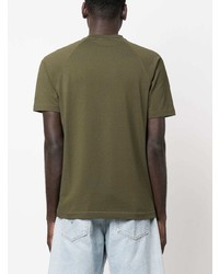 T-shirt à col rond olive PS Paul Smith