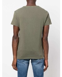 T-shirt à col rond olive Polo Ralph Lauren