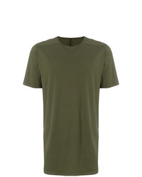 T-shirt à col rond olive Rick Owens DRKSHDW