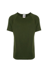 T-shirt à col rond olive S.N.S. Herning