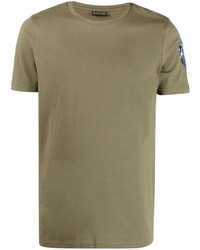 T-shirt à col rond olive Save The Duck