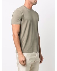 T-shirt à col rond olive Tom Ford