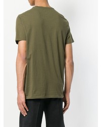 T-shirt à col rond olive Polo Ralph Lauren