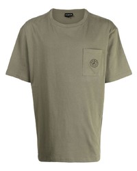 T-shirt à col rond olive SPORT b. by agnès b.