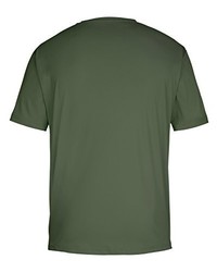 T-shirt à col rond olive VAUDE