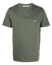 T-shirt à col rond olive Zadig & Voltaire