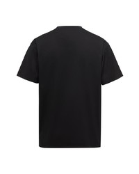 T-shirt à col rond ombre noir Prada