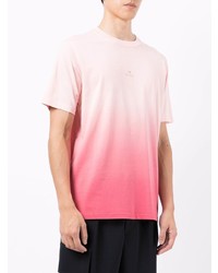 T-shirt à col rond ombre rose PS Paul Smith