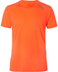 T-shirt à col rond orange 2XU