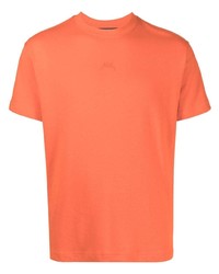 T-shirt à col rond orange A-Cold-Wall*