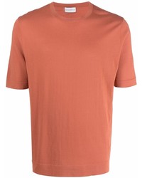 T-shirt à col rond orange Ballantyne