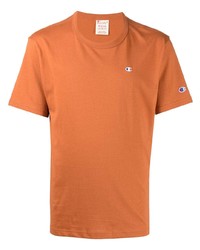 T-shirt à col rond orange Champion