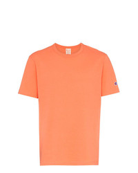 T-shirt à col rond orange Champion