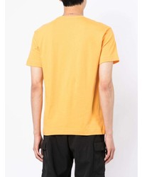 T-shirt à col rond orange Comme des Garcons