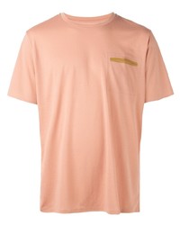 T-shirt à col rond orange Descente Allterrain