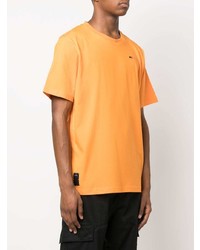 T-shirt à col rond orange McQ
