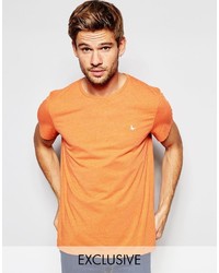 T-shirt à col rond orange Jack Wills