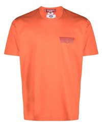 T-shirt à col rond orange Junya Watanabe MAN