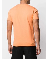 T-shirt à col rond orange Polo Ralph Lauren