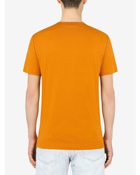 T-shirt à col rond orange Dolce & Gabbana