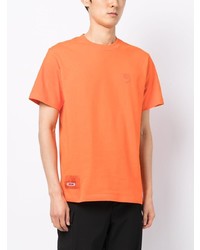 T-shirt à col rond orange Izzue
