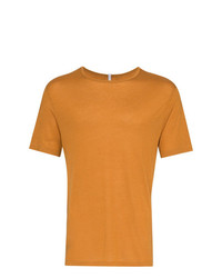 T-shirt à col rond orange Lot78