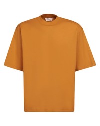T-shirt à col rond orange Marni