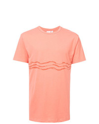 T-shirt à col rond orange Onia