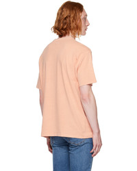 T-shirt à col rond orange Levi's