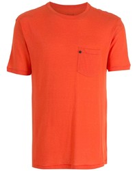 T-shirt à col rond orange OSKLEN