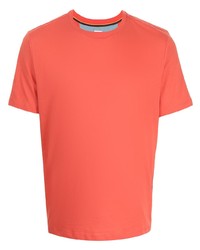 T-shirt à col rond orange Paul Smith
