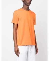 T-shirt à col rond orange Polo Ralph Lauren