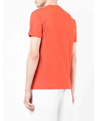 T-shirt à col rond orange Polo Ralph Lauren